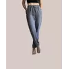 Батальні легкі штани з тканини креп-жатка, сірі . мод 44