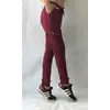 Спортивные брюки с накладными карманами N° 125 бордовый