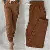 Женские летние штаны, софт №103 желто-коричневый