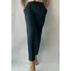 БАТАЛЬНЫЕ трикотажные штаны, № 180 зеленый