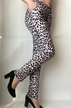 Леопардовые летние брюки N° 17 Л3