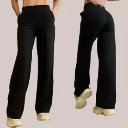Жіночі широкі штани з стрілками мод. 96 чорні