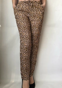 Леопардовые летние брюки N° 17 Л2