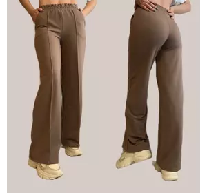 Жіночі широкі штани з стрілками мод. 96 беж