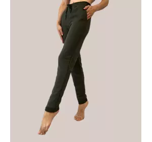 Трендові женочі штани модель 69 хаки БАТАЛ