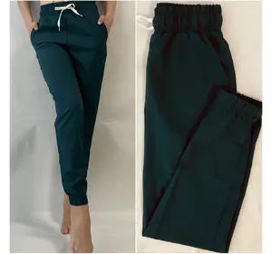 Женские летние штаны, софт №103 зеленый