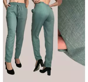 Легкі жіночі брюки, № 28  бірюза